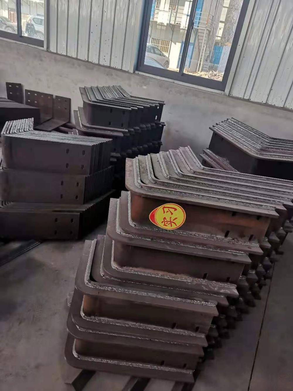 预埋钢板180*240*16渗锌 钝化处理牛腿槽钢遮板栏杆预埋件