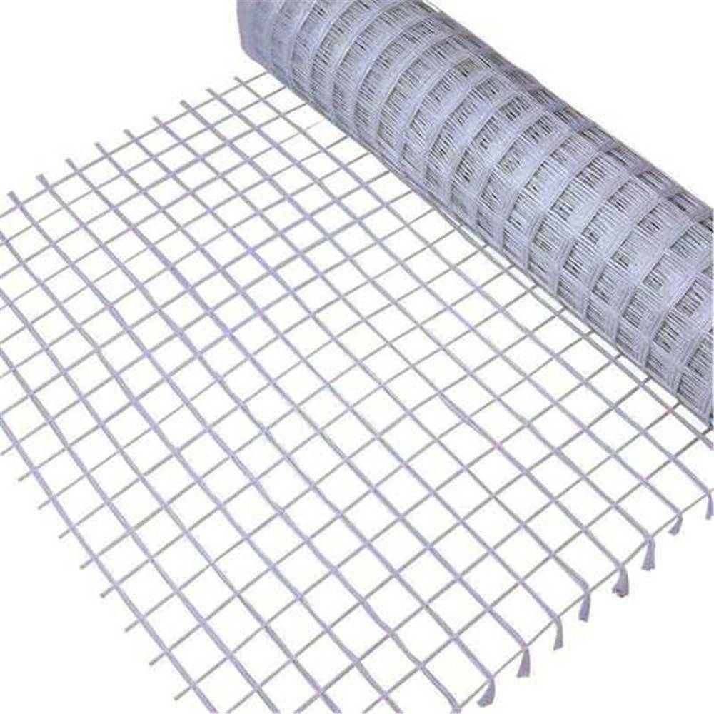 定制防裂硅晶网地暖白色方格网防开裂硅晶网