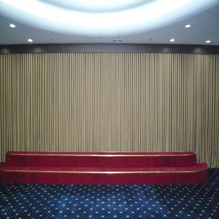 会议室舞台幕布昆明礼堂会场电动对开舞台幕布南京舞台幕布定制