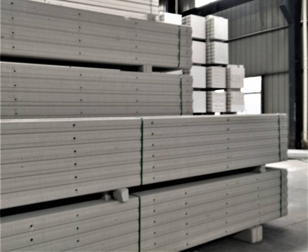 产品介绍grc墙板施工方法alc蒸压混凝土隔墙板 装配式 轻质 隔音 不