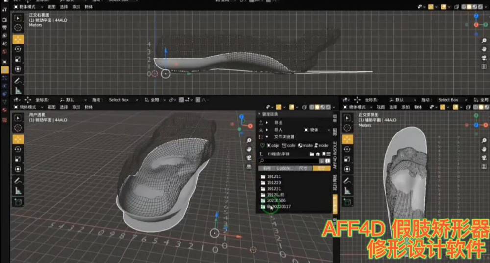 阿尔法4D- 矫形鞋垫系统软件、定制鞋垫系统软件