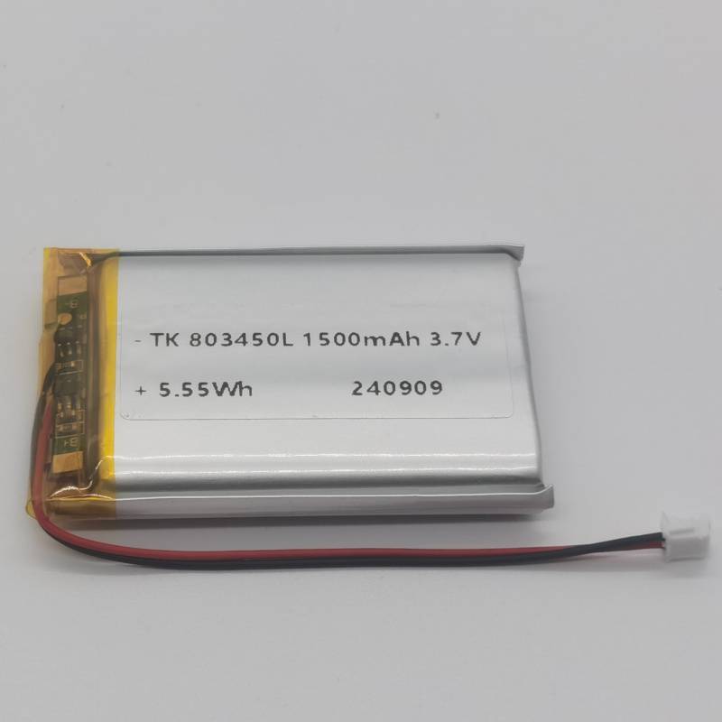 803450L 1500mAh 3.7V 低温聚合物锂电池（低温环境使用）