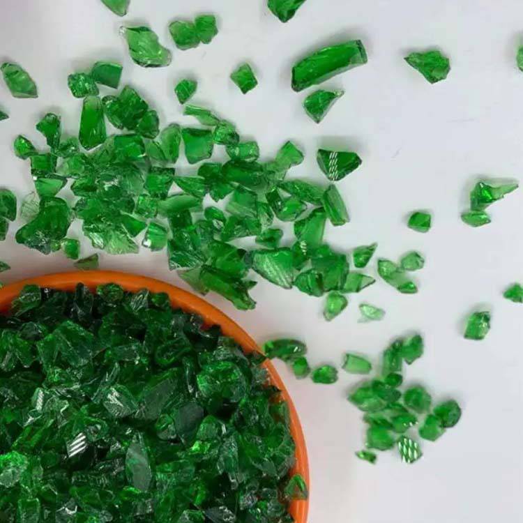 玻璃砂35mm硅含量高颜色漂亮通透性好宁博矿业