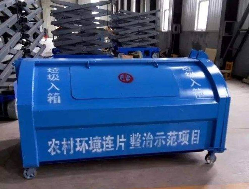 小区** 钩臂式垃圾箱 304不锈钢垃圾箱 免费设计