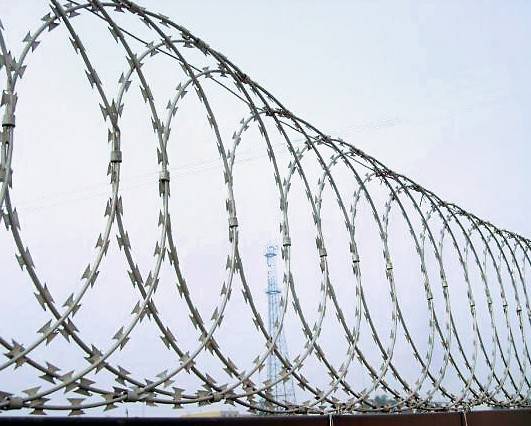 平板型刀片刺绳直线型刀片刺绳平铺刀片刺绳