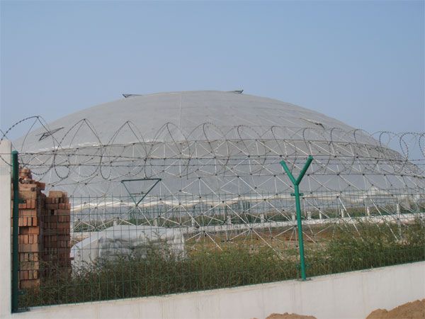 圆形温室大棚-温室大棚-绣田农业***制作(查看)