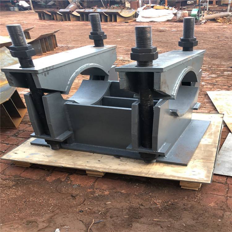 给排水管道用管夹型滑动支座z3219不锈钢材质弯头支托可按图