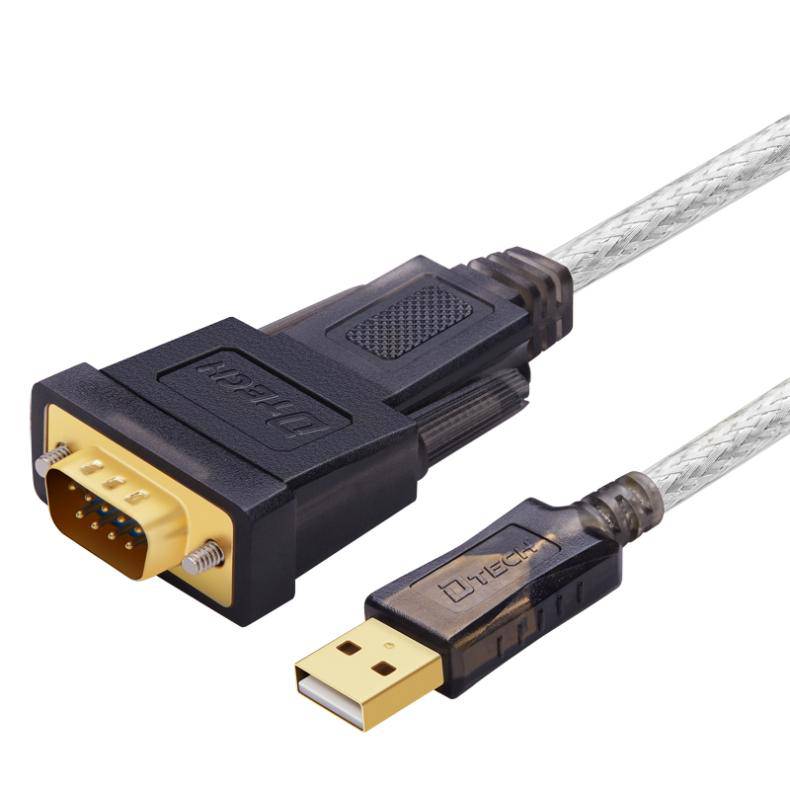 帝特dt5002ausb转9针rs232串口线usb串口转换线