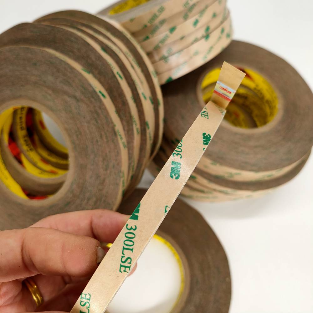3m9495le300lse双面胶带强力金属塑料薄双面胶