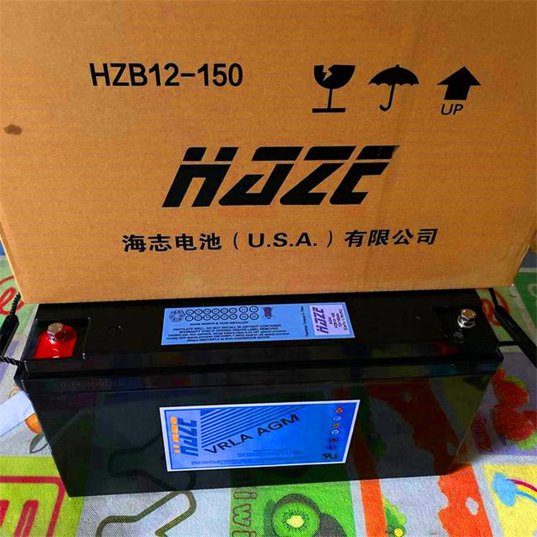美国海志gel蓄电池hzy122612v255ah浮充寿命外