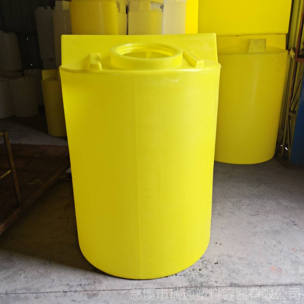 平底搅拌桶1吨pam水处理加药箱洗洁精沐浴露加药搅拌桶pe储存罐