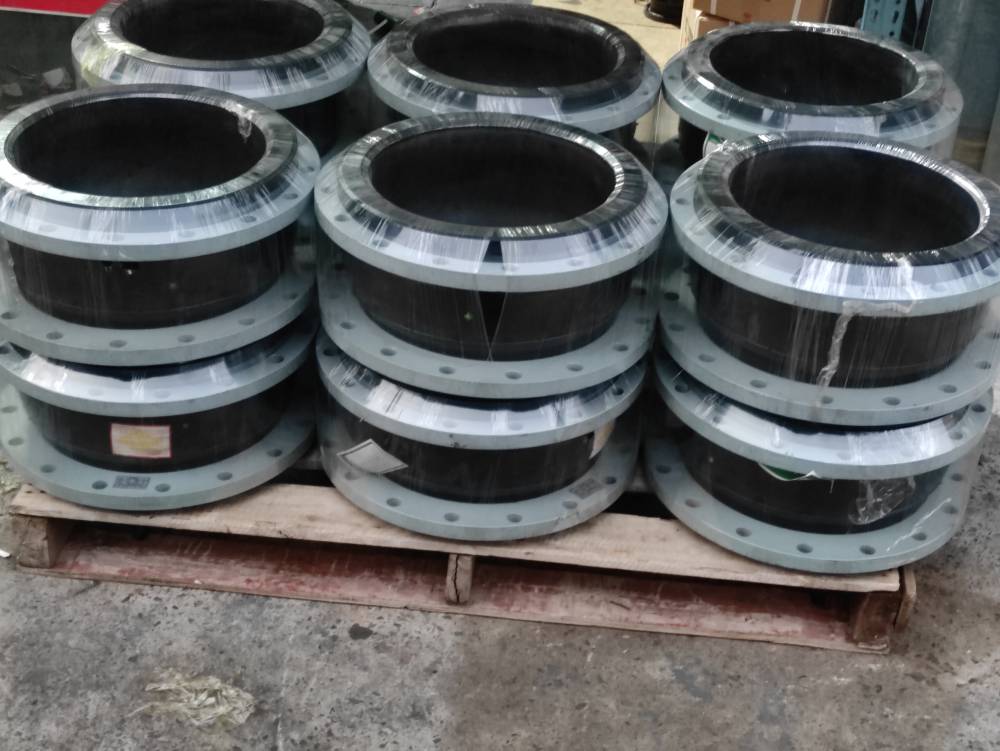 上海环新橡胶接头管路降噪减震喉吸震软接头dn500