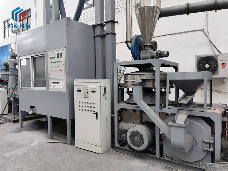 娃哈哈瓶盖铝塑分离机废品站内的废旧软包装回收设备铝塑板下脚料处理