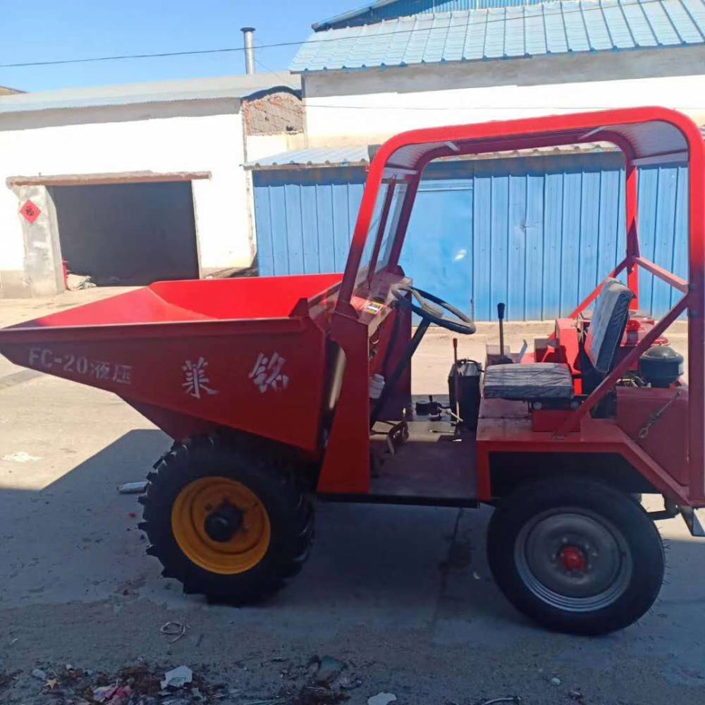 沙石运输四轮蹦蹦车前卸式载重适中四轮蹦蹦车fc10城市步行街用四轮