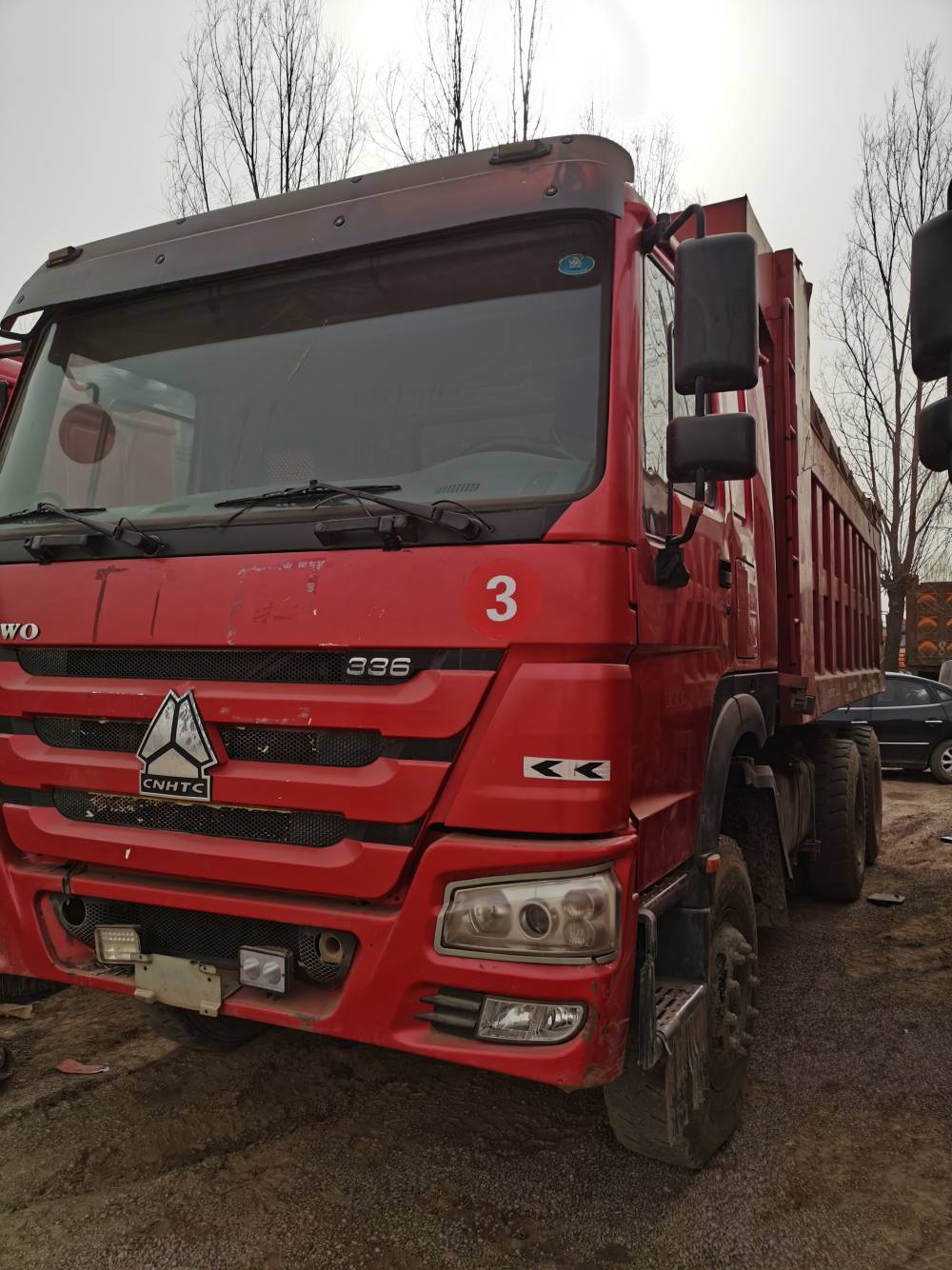 宁夏固原现有30台二手豪沃工程车出售371动力发动机好轮胎好地板平