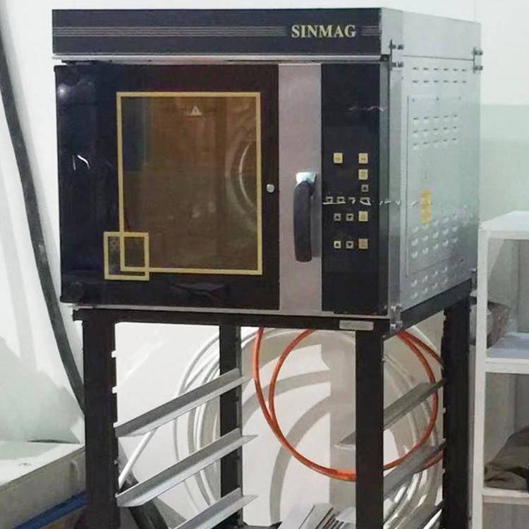 新麦烤箱商用sinmag电热风炉私房风炉平炉二合一烤箱大容量