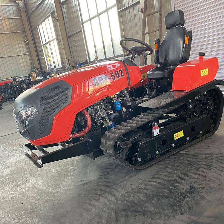 gpy502座驾式旋耕机履带式翻地机座驾式耕地机