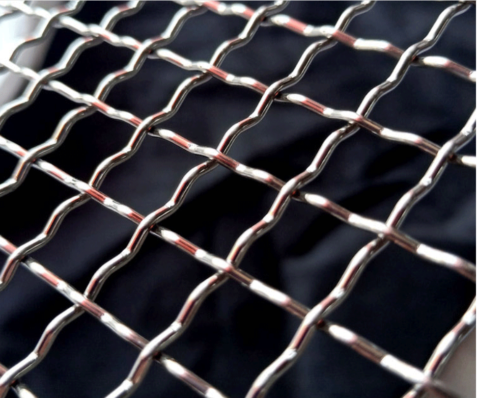编织轧花网65锰钢过滤筛网片黑白钢轧花网不生锈养殖钢丝网厂家