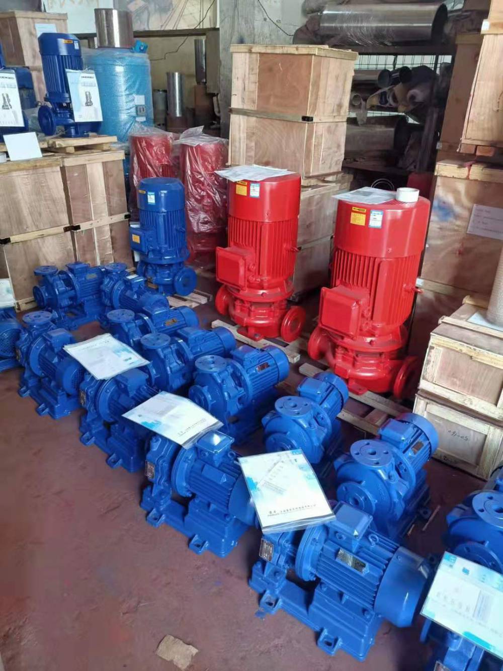 干式电机长轴消防泵xbd60010gjcd立式深井泵井用长轴消防抽水泵图片