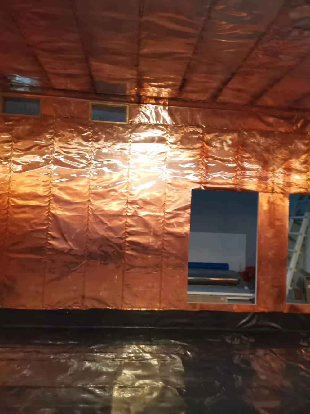 dr防辐射工程电磁屏蔽防护装修核磁共振科室铅门探伤室施工铅门博创