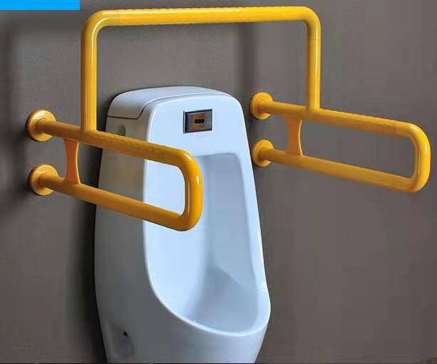 联升无障碍小便器扶手卫生室厕所小便池辅助扶手尼龙不锈钢材质