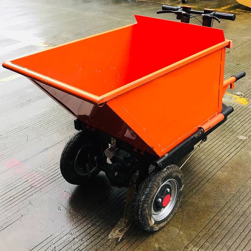 工地电瓶拉砖车小巧型电动斗车成都三轮车