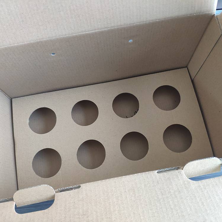 牛皮纸箱米醋特产食品箱子uv压凸包装箱带内托