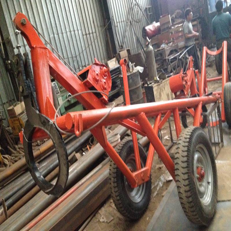 立杆机单干运杆车下置式运杆车图片