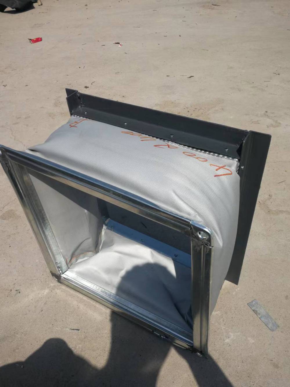 北京舒特柔性软风管硅纤钛金软管