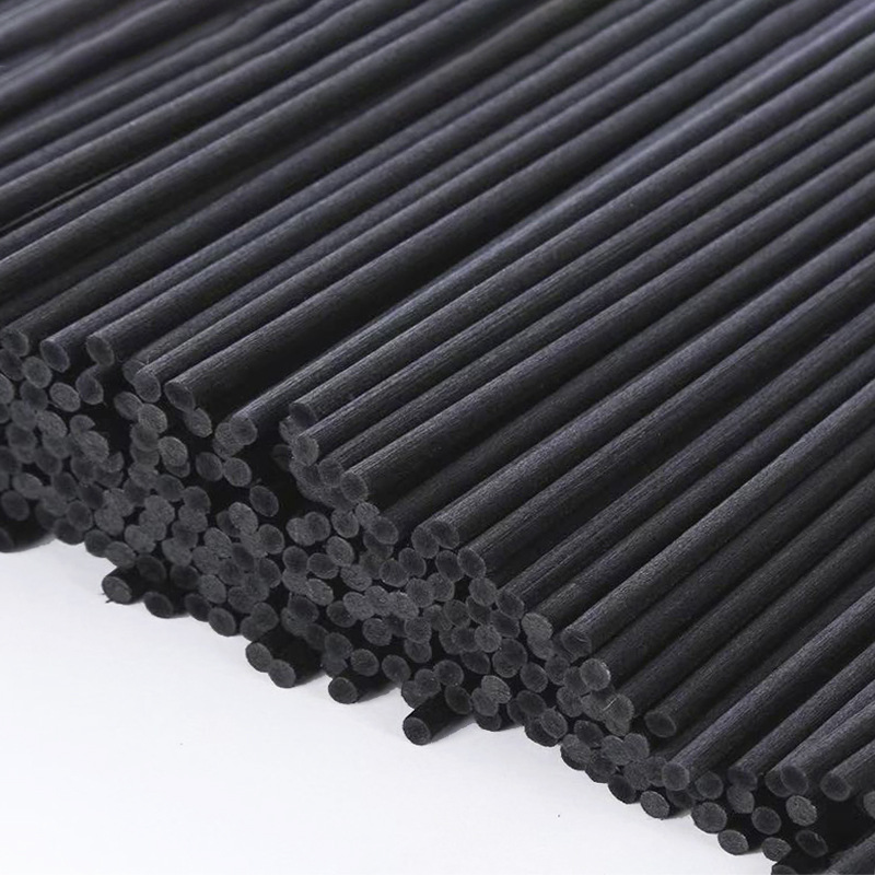 厂家批发黑色香薰挥发棒酒店扩香棒香薰家用专用除臭精油纤维棒