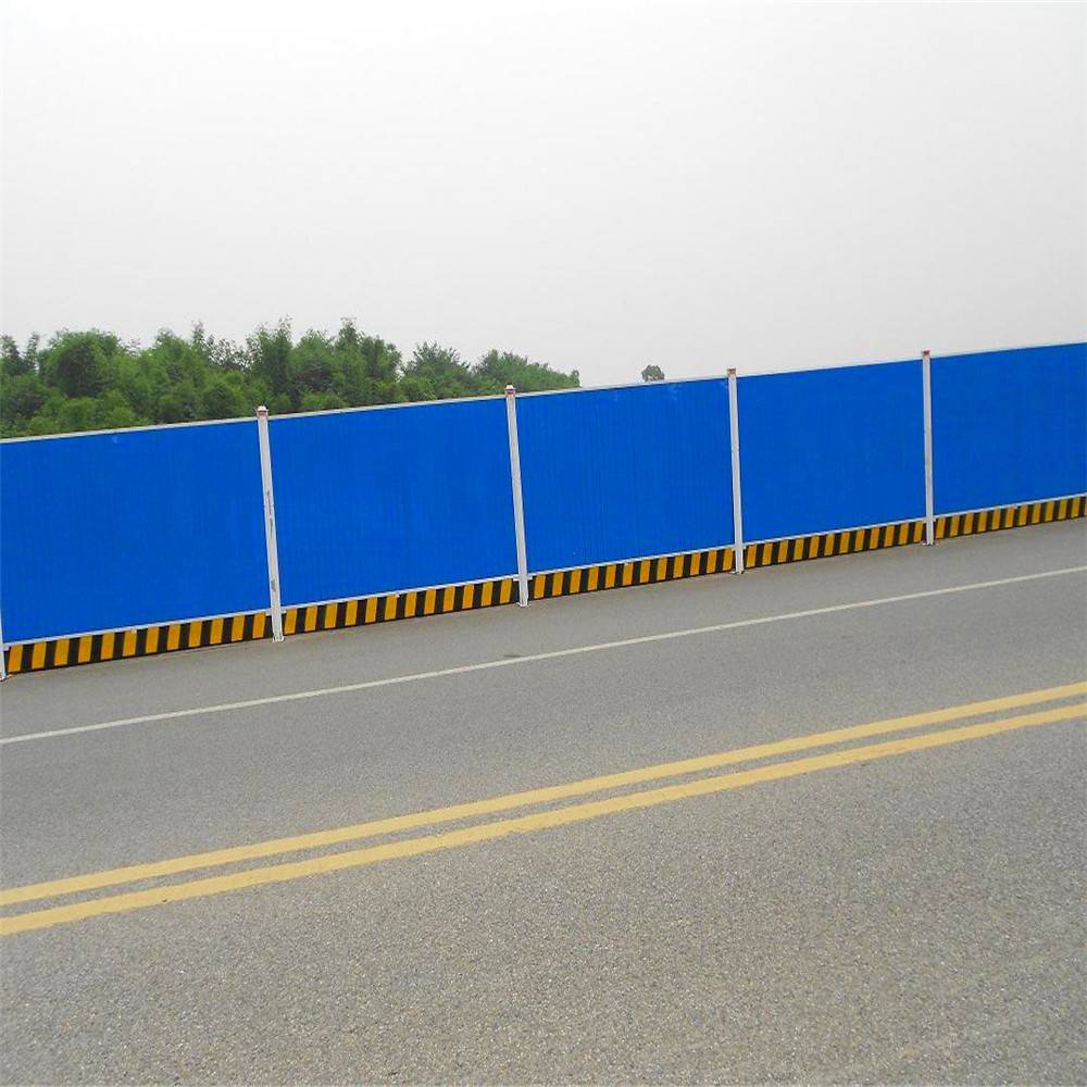彩钢临时围墙施工铁皮围挡道路临时彩钢围挡