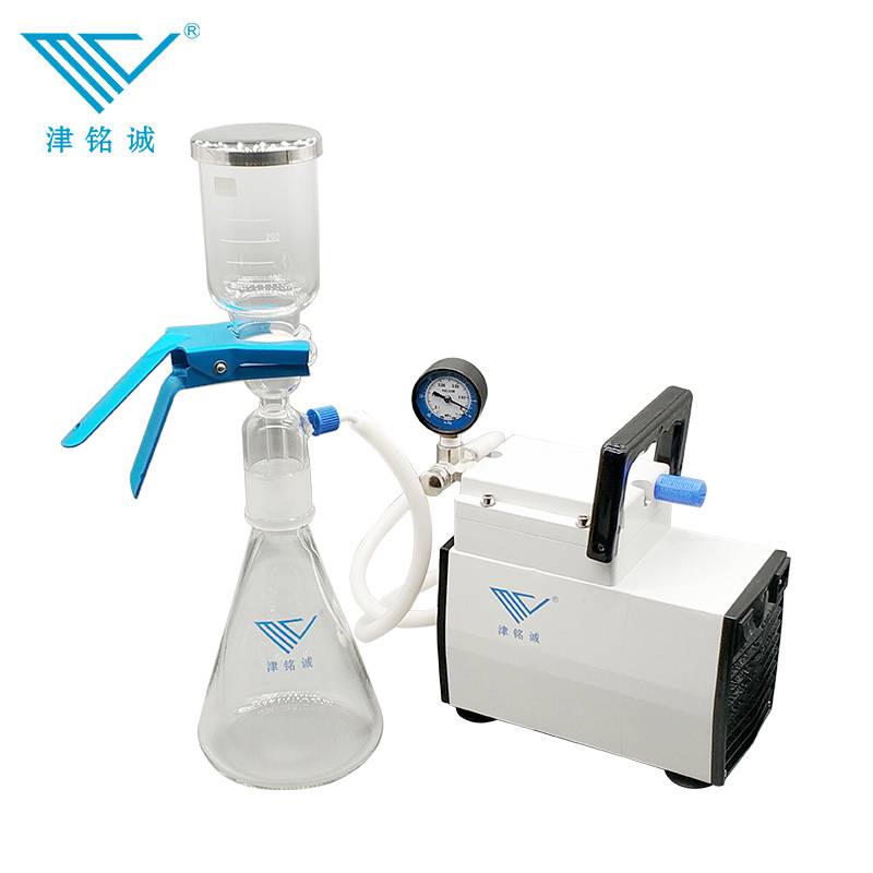 津铭诚同津腾mc03无油隔膜真空泵微生物过滤器实验真空抽滤装置图片