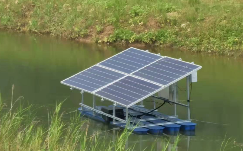 太阳能增氧机 太阳能微纳米曝气机 华清出品 品***障】价格_厂家