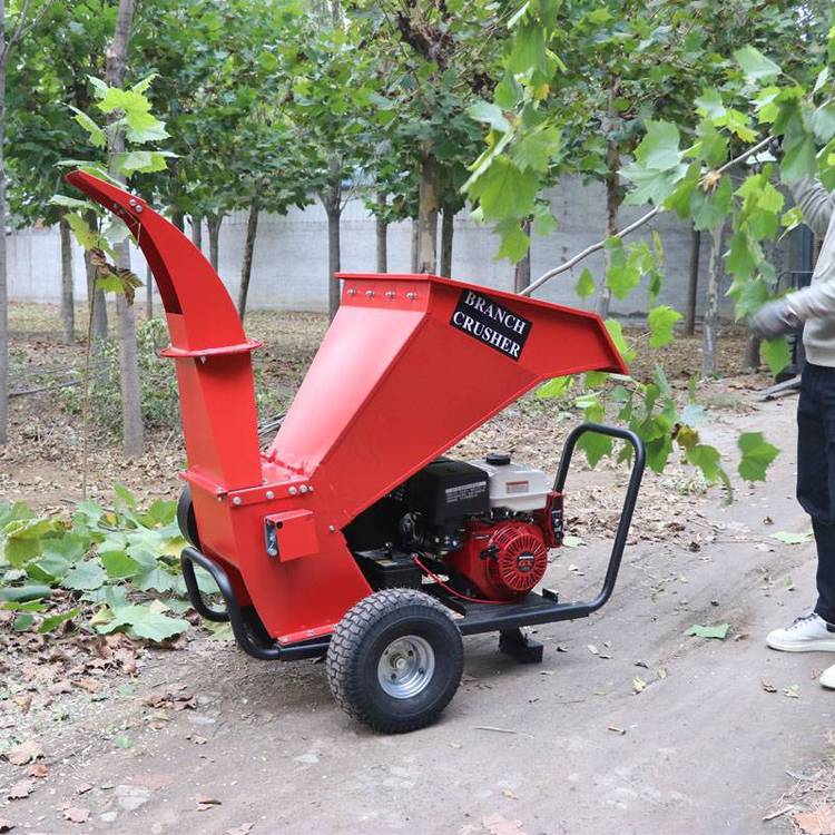 lf80乐丰园林绿化树枝粉碎机电启动粉枝机剪枝破碎机