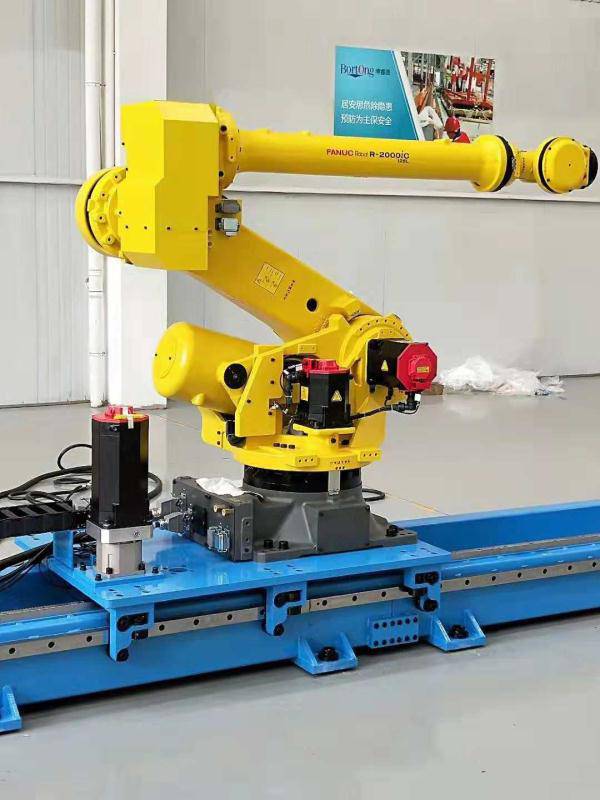 重型机器人第七轴长行程直线行走轴重负载地轨龙门桁架机械手臂