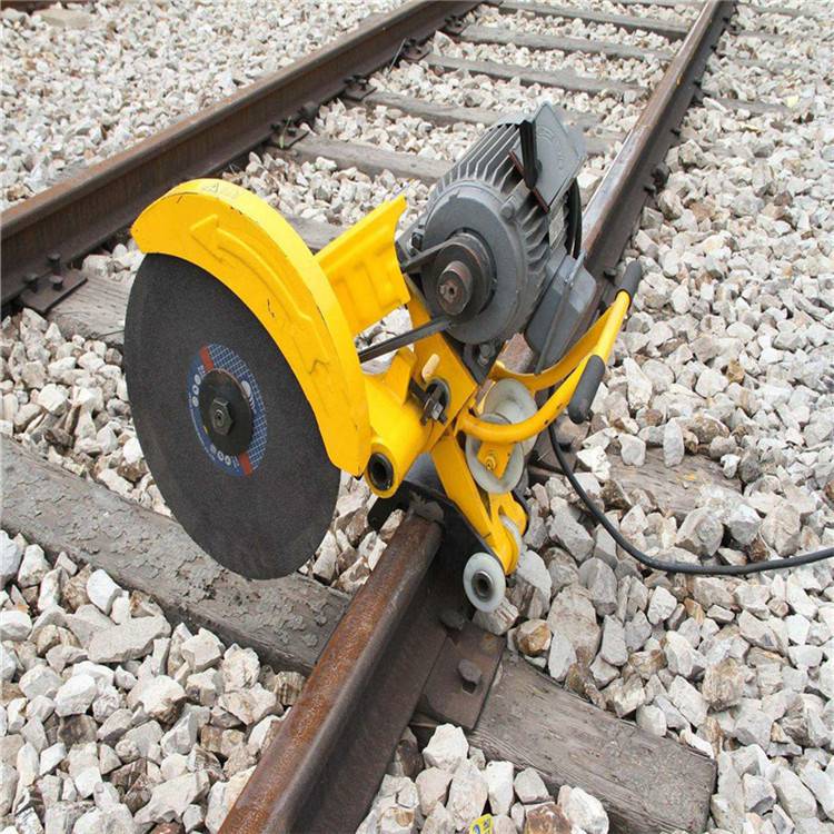 浙江萧山kdj隔爆型电动锯轨机防爆锯轨机钢轨切割机轨锯机图片