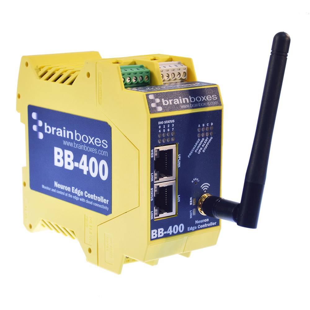 brainboxes工业边缘控制器BB-400支持Pi DIO BT WIFI NFC USB