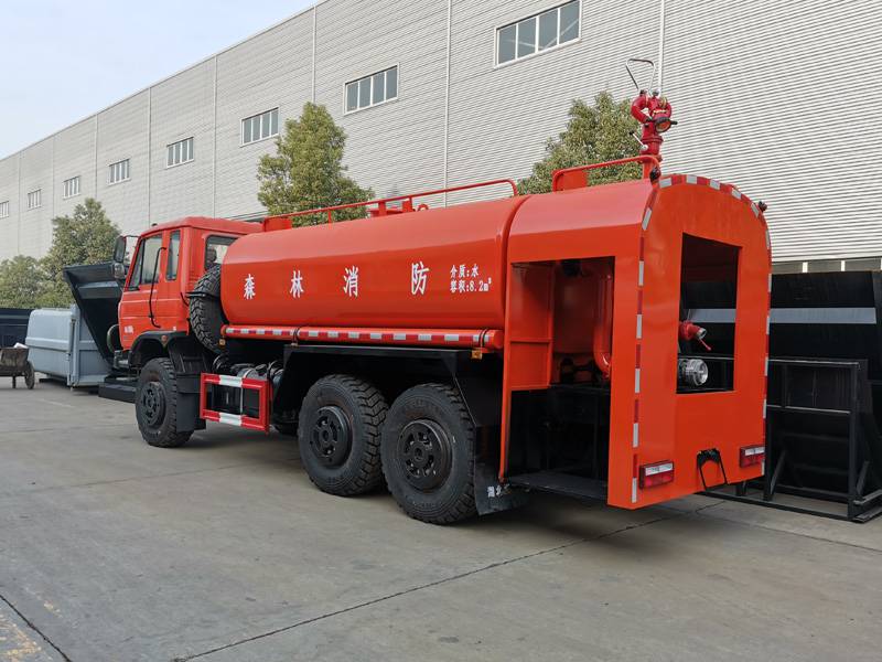 东风10方消防洒水车10吨6驱越野水罐车六驱森林救火车