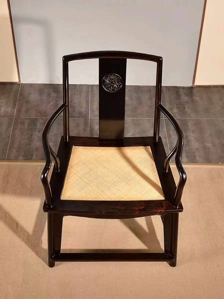 摇摇椅躺椅成年人滕面椅家用午睡椅凉椅老人休闲逍遥椅红木靠背椅