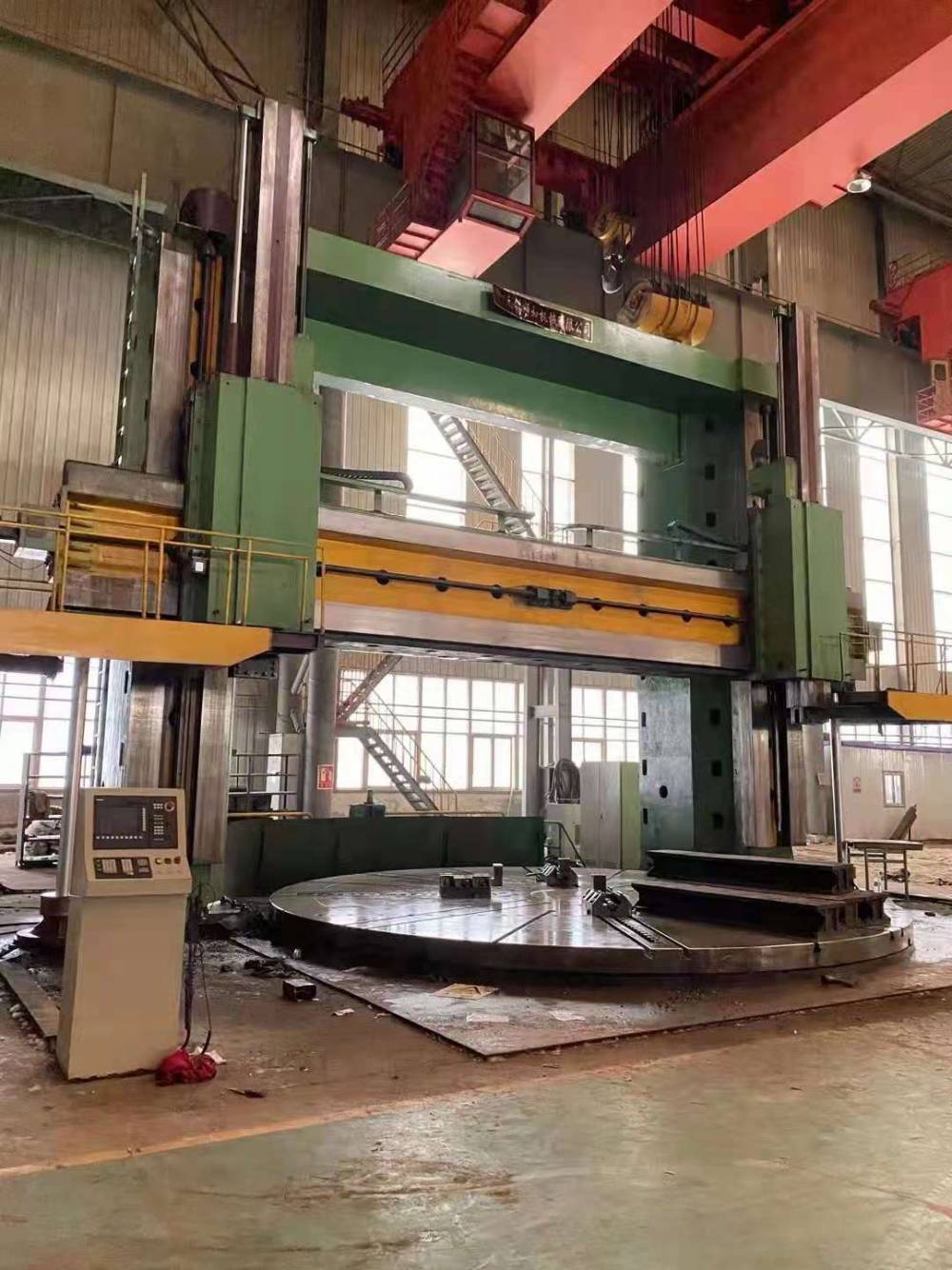 转让二手无锡顺和ck5263数控立式车床二手数控立车二手63米车床