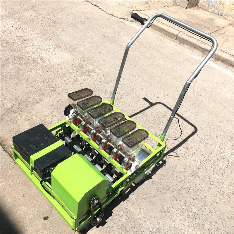 低价供应手推芹菜播种机 垄上蔬菜小籽播种机 不用间苗芹菜精播机