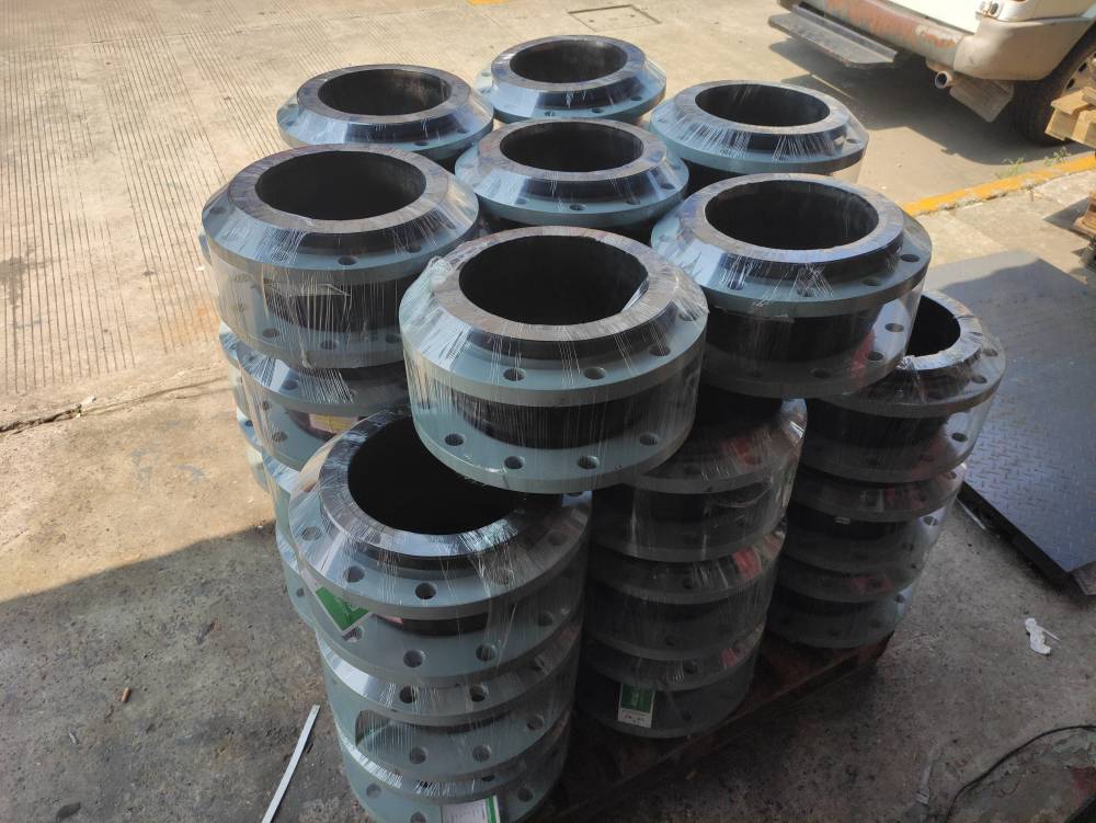 上海环新橡胶软接泵房管道使用抗震软接管dn80