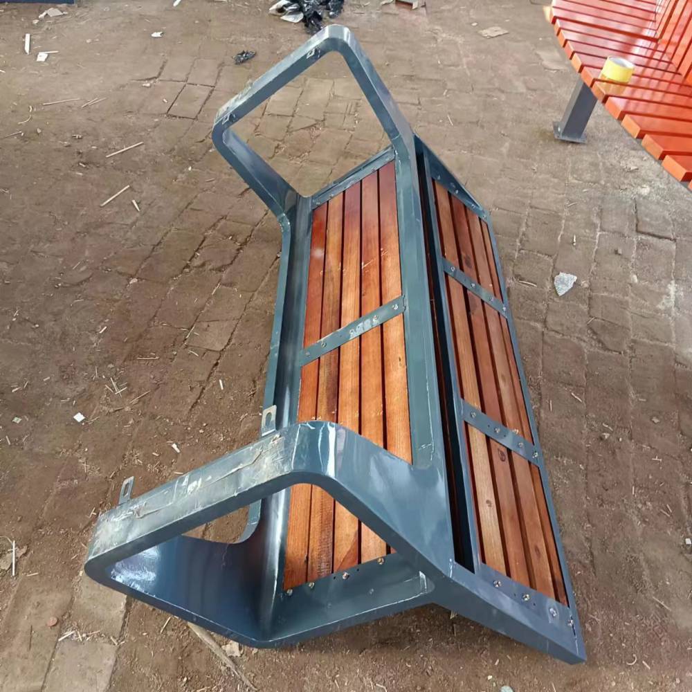 不锈钢排椅户外公园椅304异性定制景观长条凳室外休闲公共座椅