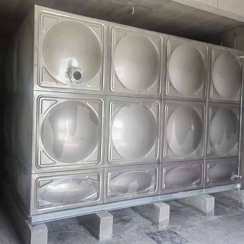 304不锈钢水箱 加工定制 暖通工程 冷水热水 30立方米