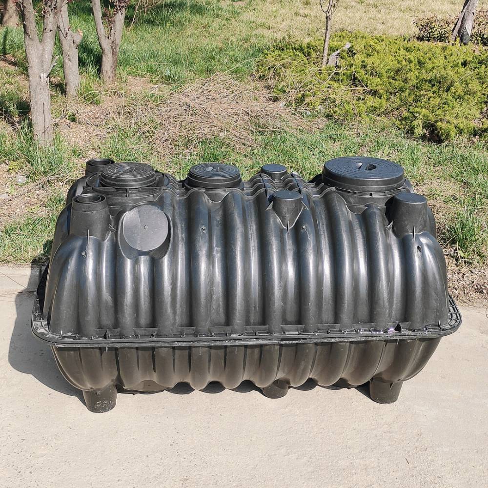 农村厕所三格化粪池一立方成品塑料粪桶家用小型化粪池