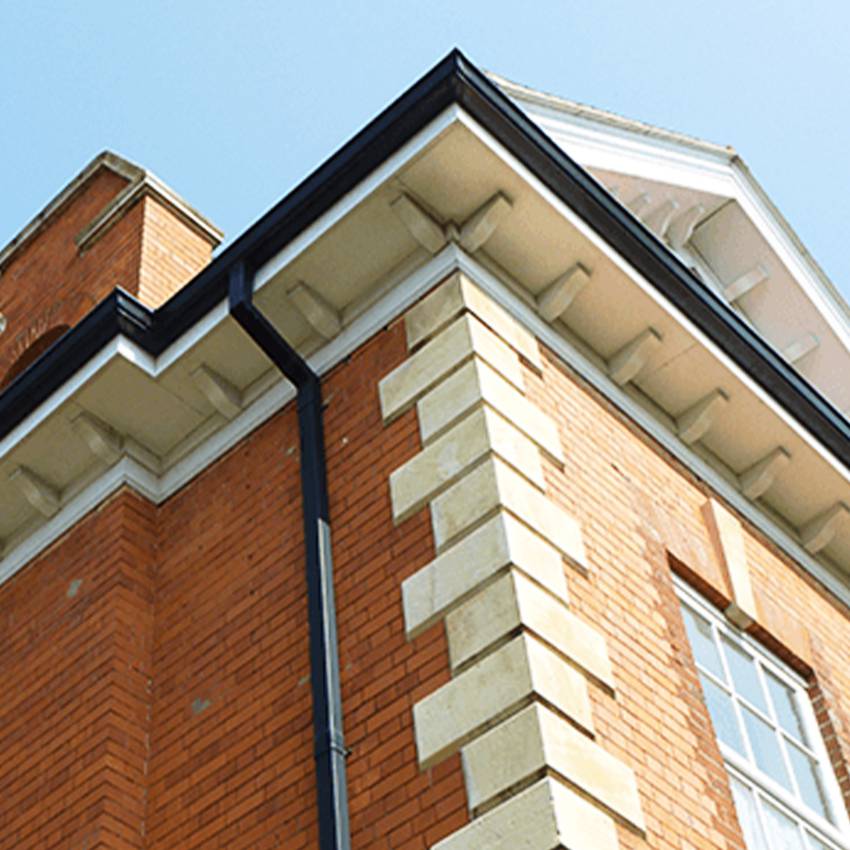 湖南武冈天沟落水管金属檐沟厂家pvc排水沟产品样式多