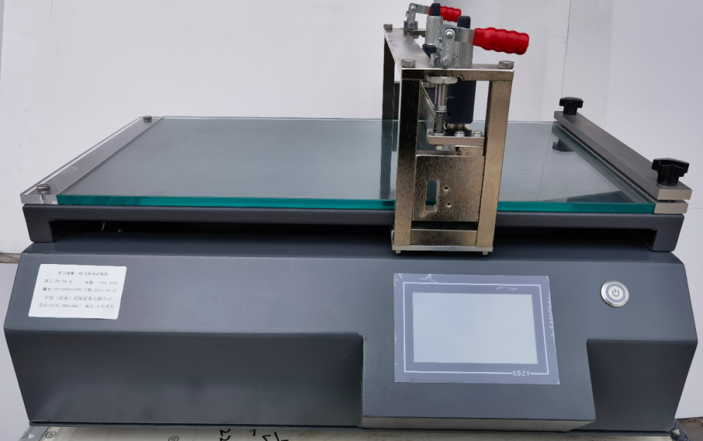 中仪触摸屏控制刮膜机