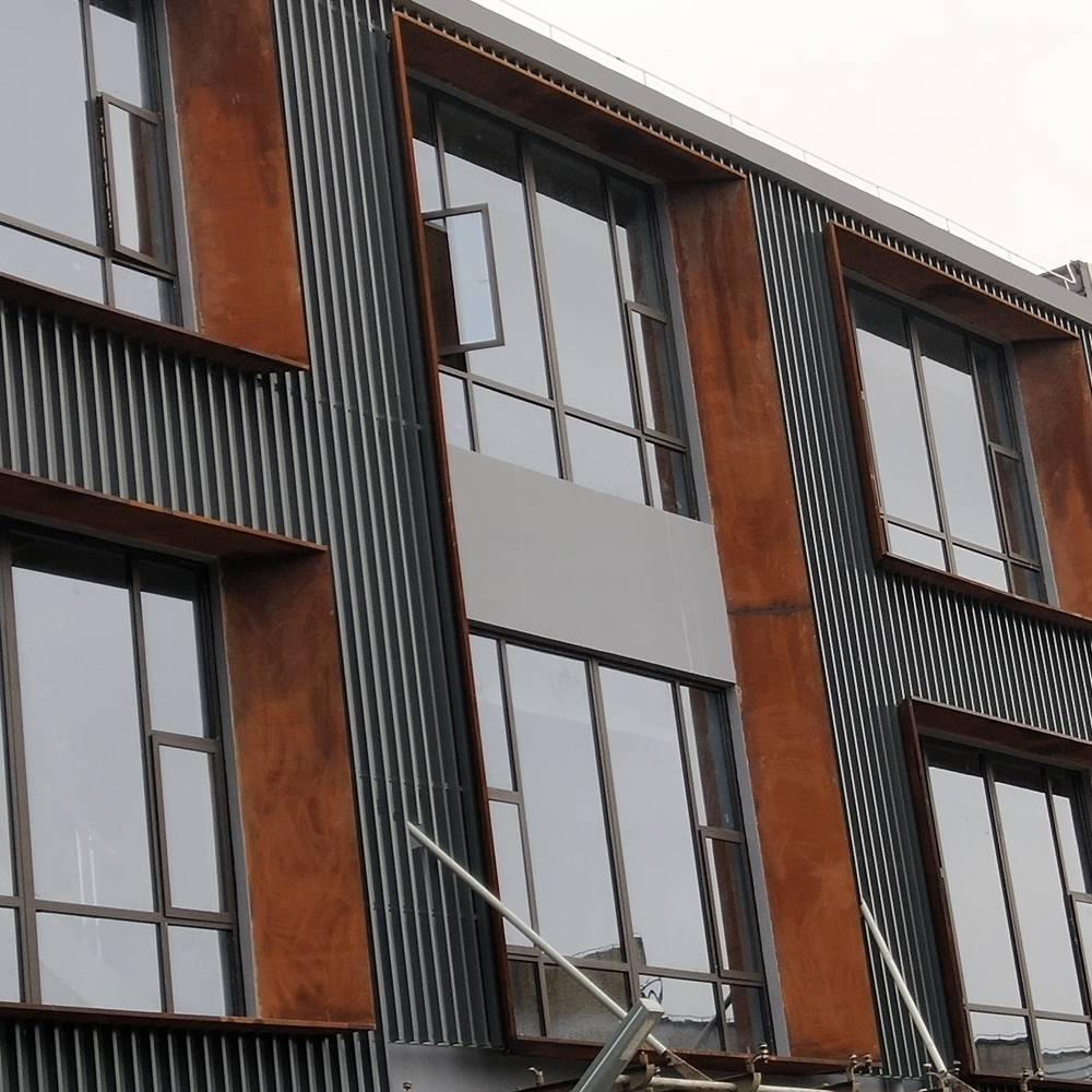 耐候钢板切割镂空q355nh耐候钢雕刻造型耐候红锈板