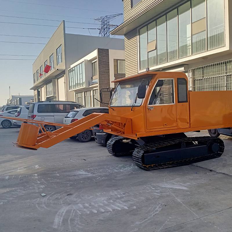 沙漠柳木平茬机厂家红柳沙柳收割机履带式灌木平茬机