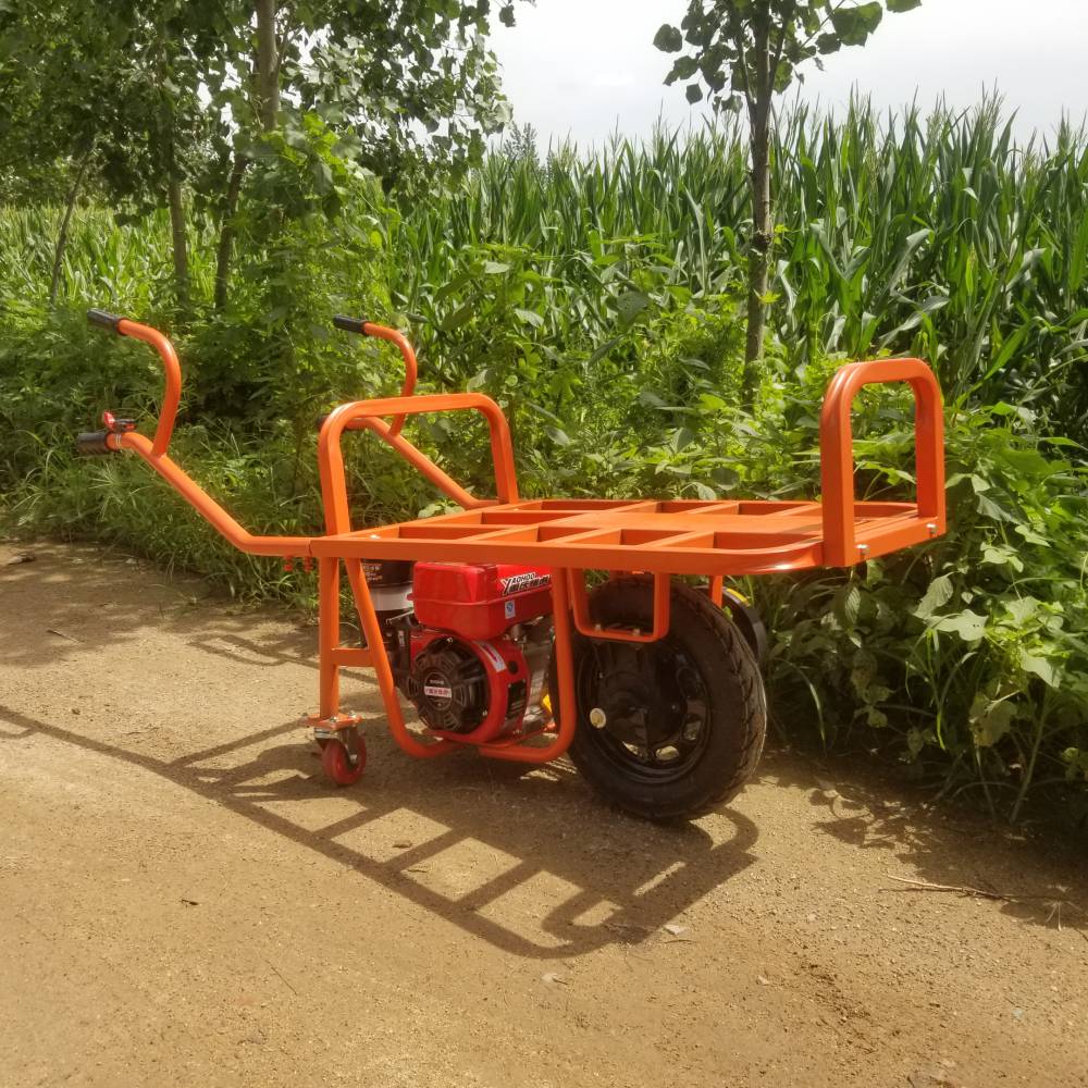 节省人力汽油独轮车 苹果园摘果便利小推车 途马 200-dl-k68